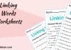 Linking Words Worksheets and Exercises