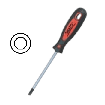 Hexalobular screwdriver