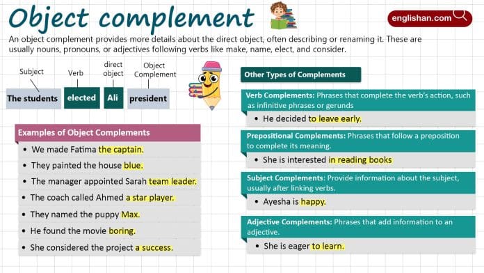 Learn Object Complement in English