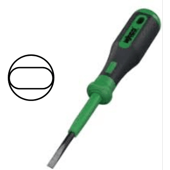 Wire terminal screwdriver