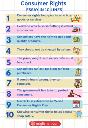 Consumer Rights Writing Collage Consumer Rights Essay โ 10 Lines, 250 Words, and 500 Words