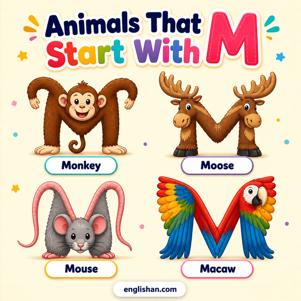 141 Animals That Start with M ( Facts, Names, Pictures )
