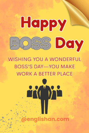 600 Unique Happy Boss Day Wishes with Images 2026