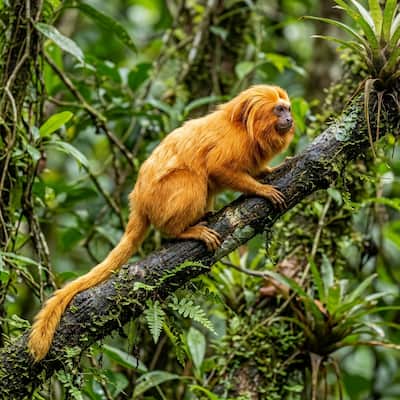 Golden lion tamarin