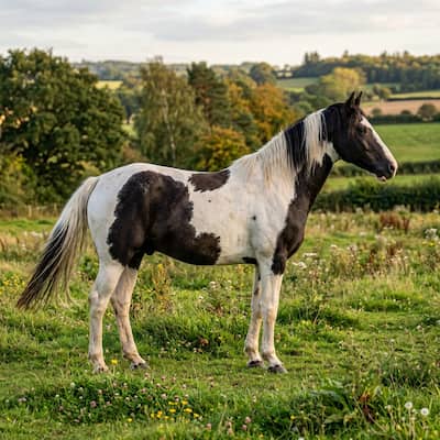 Paint horses and pintos